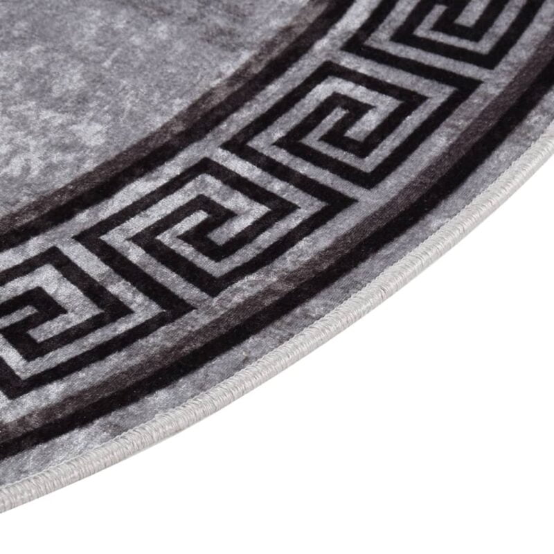 Perivi tepih φ 120 cm raznobojni protuklizni - Slika 4
