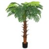 Umjetna cikas palma s posudom 160 cm zelena