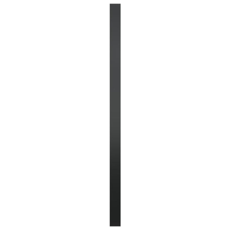 Zidno ogledalo crno 60 cm - Slika 4