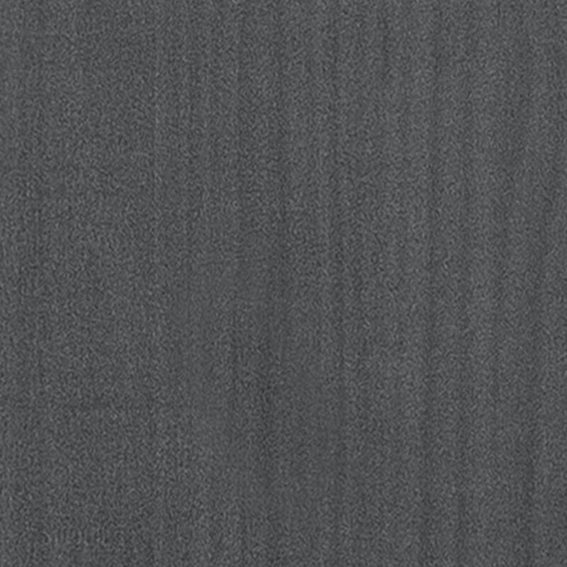 Ormarić za knjige s 5 razina sivi 100 x 30 x 175 cm od borovine - Slika 4