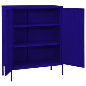 Ormarić za pohranu modri 80 x 35 x 101