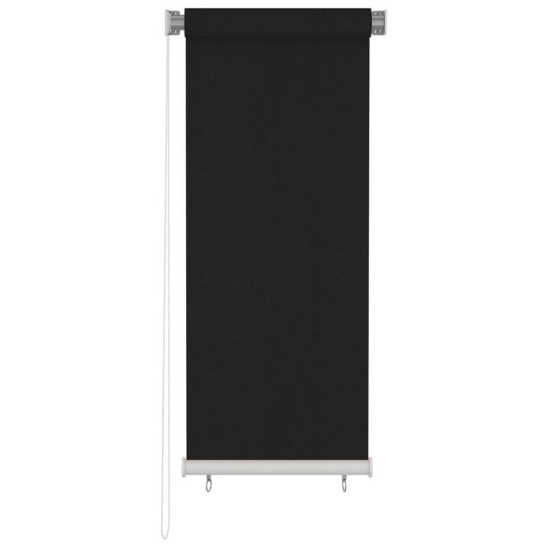 Vanjska roleta za zamračivanje 60 x 140 cm crna - Slika 3