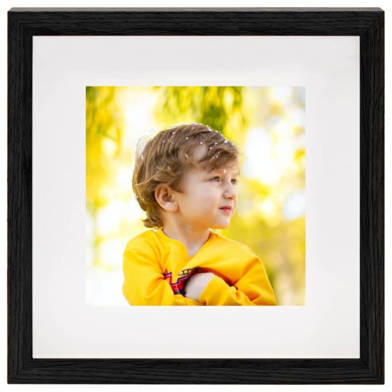 3D okviri za fotografije od 13 x 13 cm 3 kom crni  23 x 23 cm - Slika 3