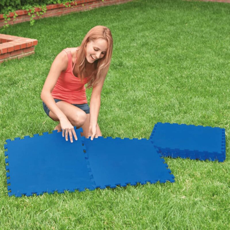 Intex zaštitne podloge za dno bazena 8 kom 50 x 50 cm plave - Slika 3