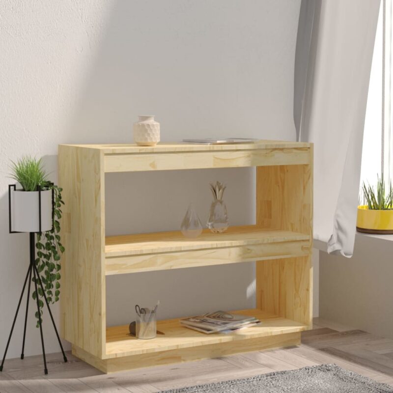 Ormarić za knjige 80 x 35 x 71 cm od masivne borovine - Slika 3