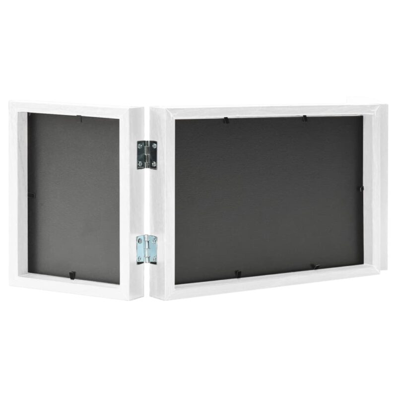 Trodijelni okvir za fotografije bijeli 28x18 cm + 2x (13x18 cm) - Slika 3