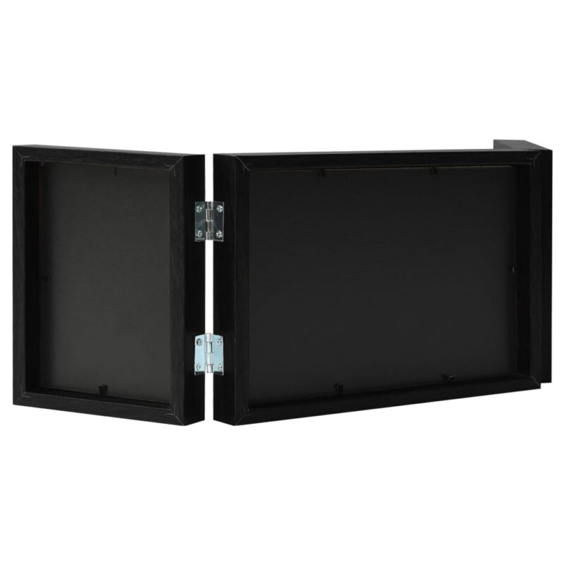 Trodijelni okvir za fotografije crni 28 x 18 cm + 2x (13x18 cm) - Slika 3