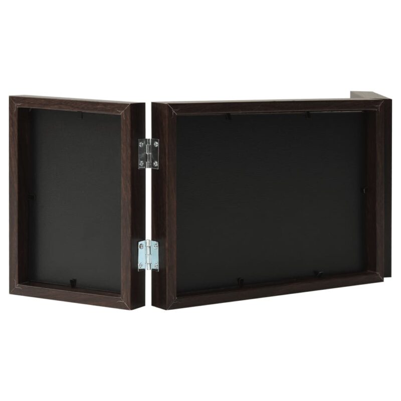 Trodijelni okvir za fotografije smeđi 22x15 cm + 2 x (10x15 cm) - Slika 3