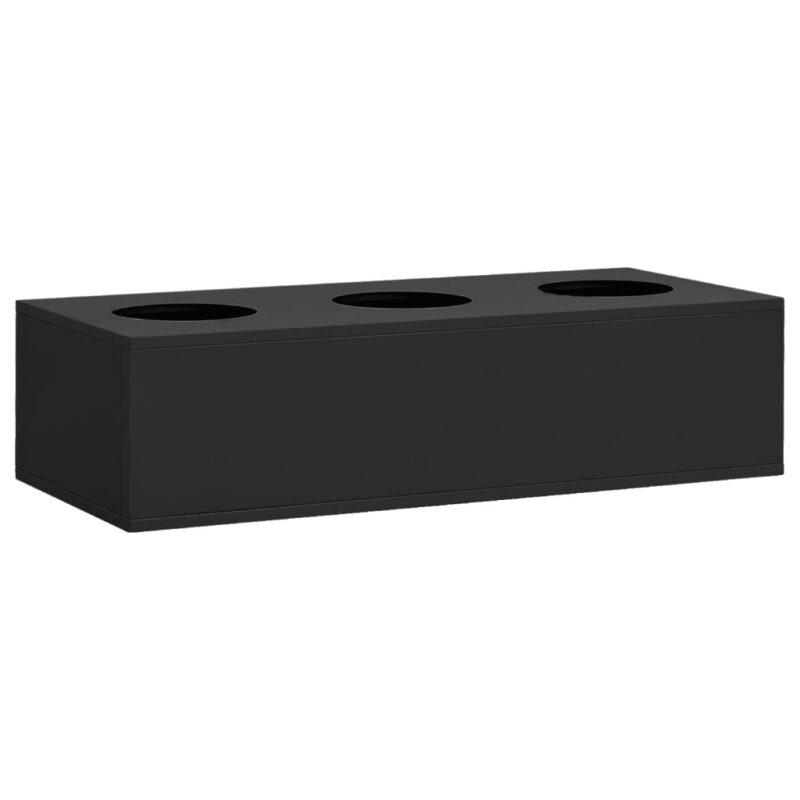 Uredski ormarić sa sadilicom antracit 90 x 40 x 113 cm čelični - Slika 3