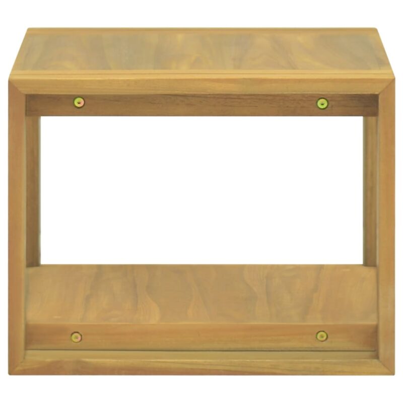 Zidni kupaonski ormarić 45 x 45 x 35 cm od masivne tikovine - Slika 3