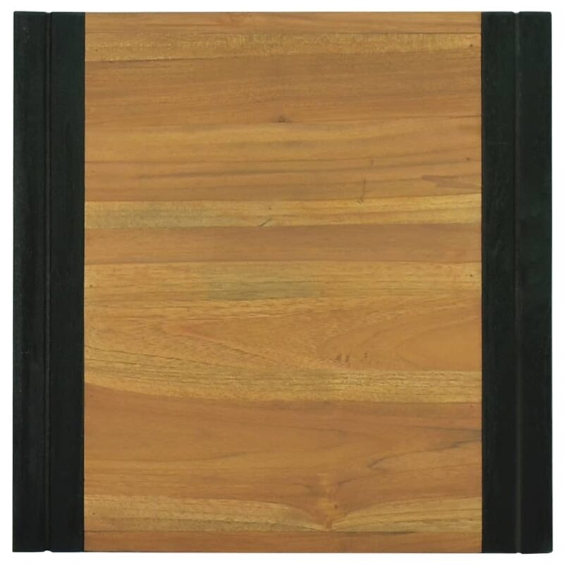 Zidni kupaonski ormarić 45 x 45 x 35 cm od masivne tikovine - Slika 4
