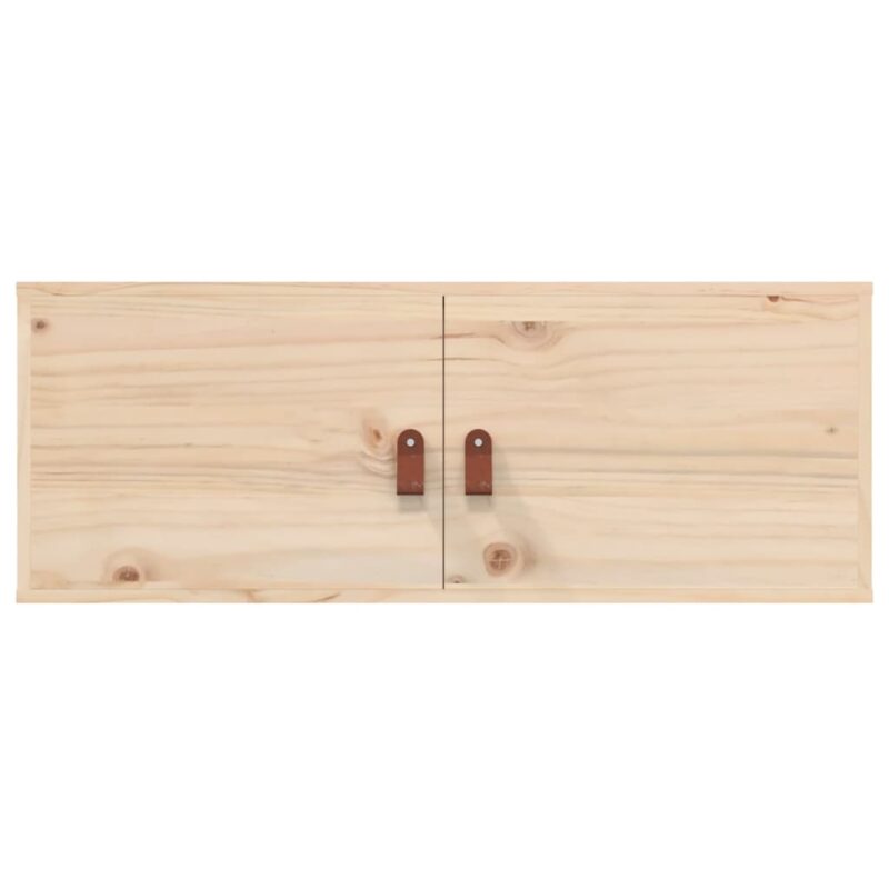 Zidni ormarić 80 x 30 x 30 cm od masivne borovine - Slika 3