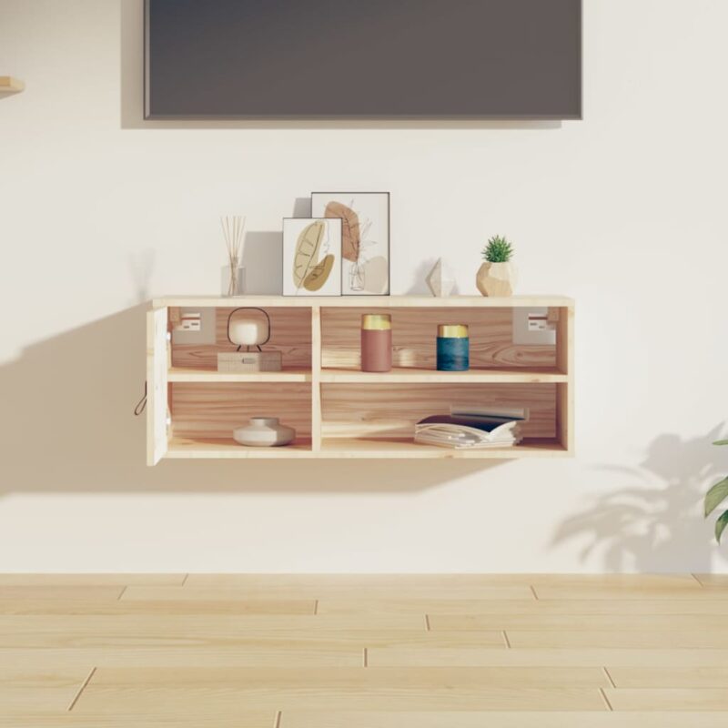 Zidni ormarić 80 x 30 x 30 cm od masivne borovine - Slika 3