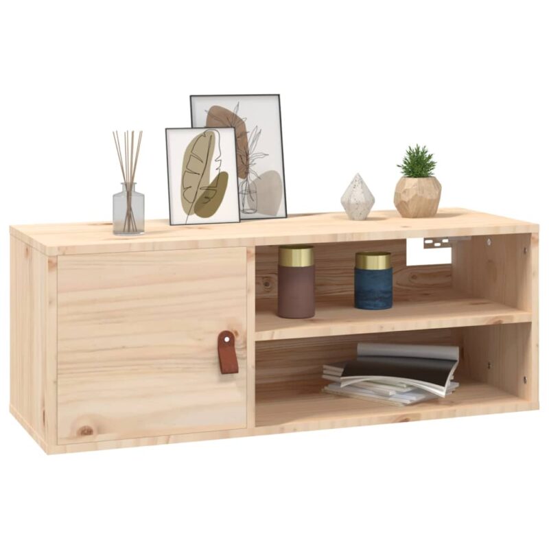 Zidni ormarić 80 x 30 x 30 cm od masivne borovine - Slika 4