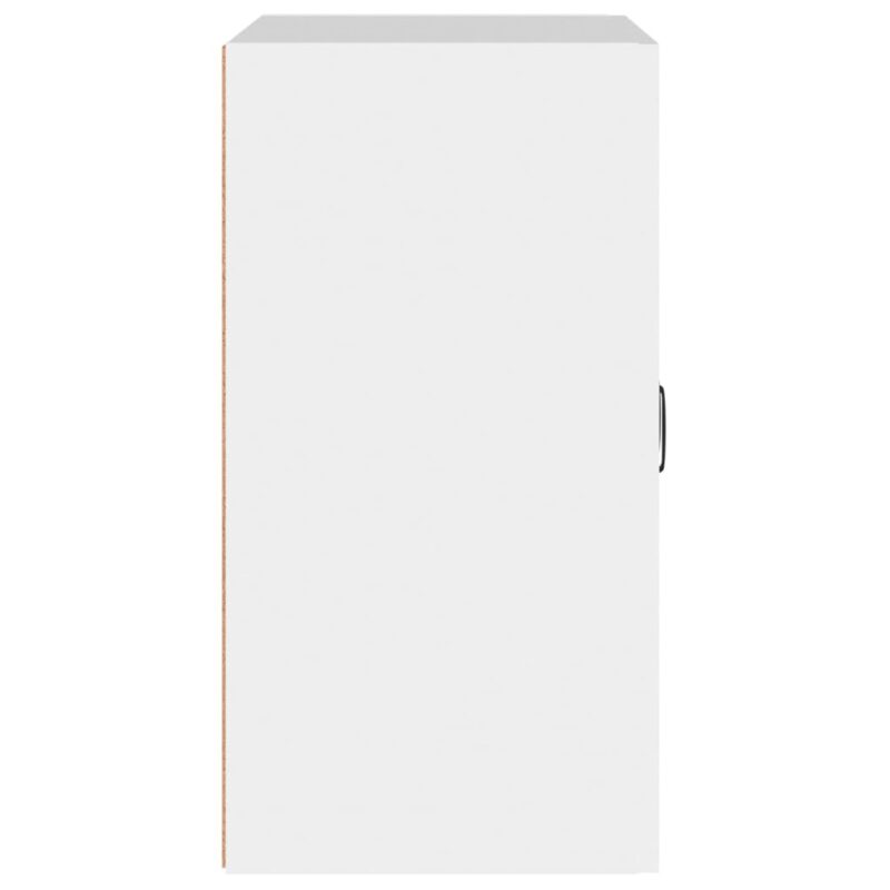 Zidni ormarić bijeli 60 x 31 x 60 cm od konstruiranog drva - Slika 4