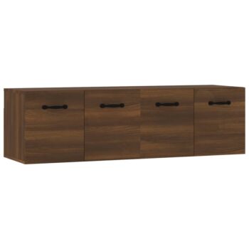Zidni ormarići 2 kom boja smeđeg hrasta 80x35x36