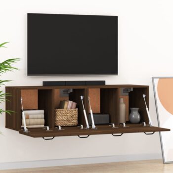 Zidni ormarići 2 kom boja smeđeg hrasta 80x35x36