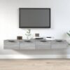 Zidni ormarići 2 kom siva sonome 68x30x20 cm konstruirano drvo
