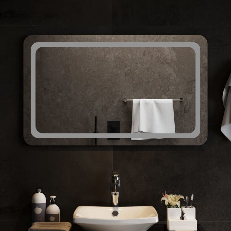 LED kupaonsko ogledalo 100x60 cm - Slika 3