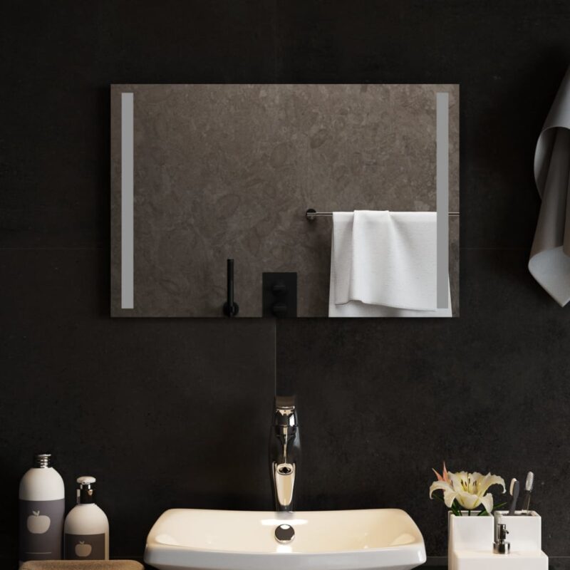 LED kupaonsko ogledalo 60x40 cm - Slika 3
