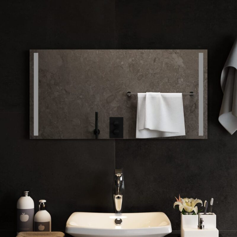 LED kupaonsko ogledalo 80x40 cm - Slika 3