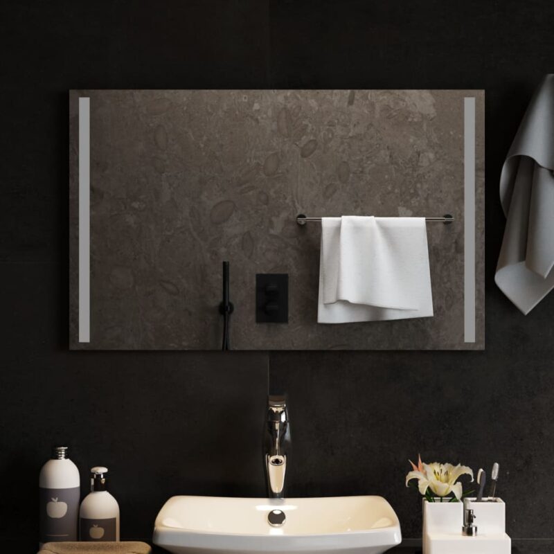 LED kupaonsko ogledalo 80x50 cm - Slika 3