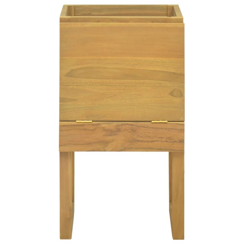 Kupaonski ormarić 45 x 45 x 75 cm od masivne tikovine - Slika 3