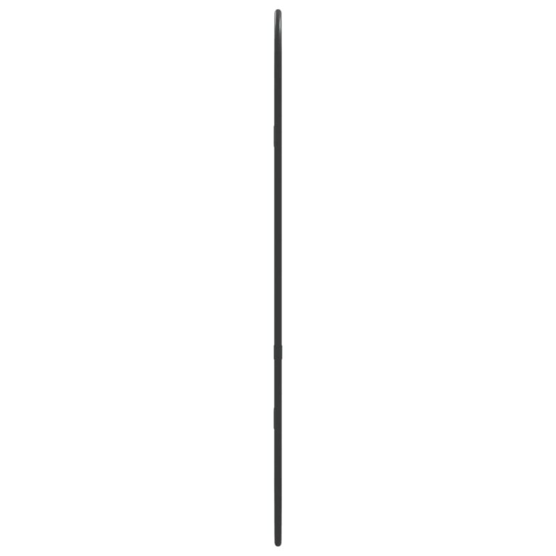Zidno ogledalo crna 60x25 cm ovalno - Slika 4