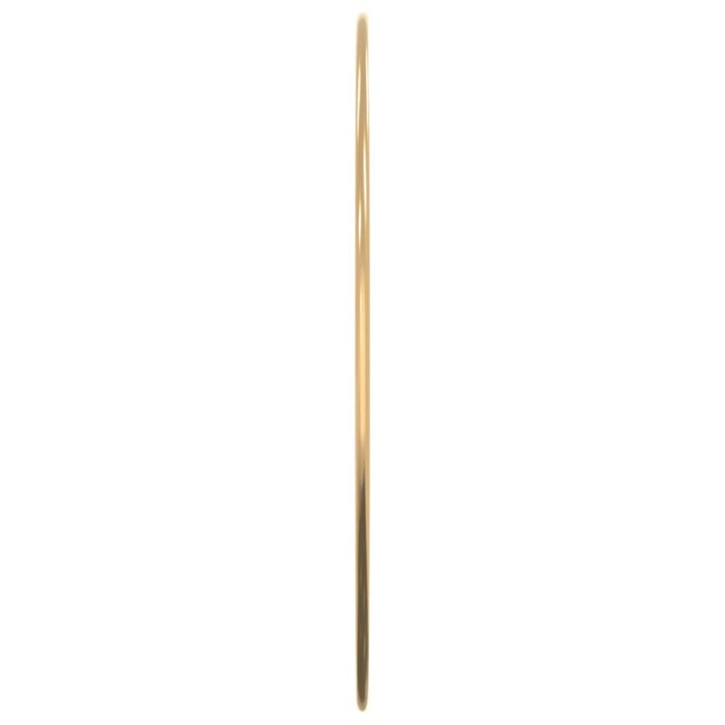 Zidno ogledalo zlatno Ø 40 cm okruglo - Slika 4