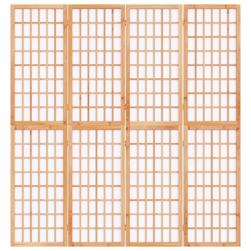 Sklopiva sobna pregrada 4 panela japanski stil 160x170 cm - Slika 3