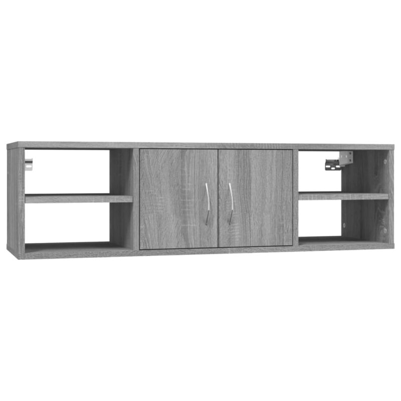 Zidna polica boja hrasta sonome 102x30x29 cm konstruirano drvo