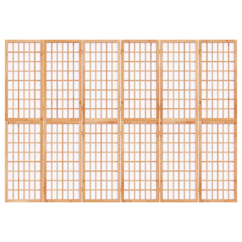 Sklopiva sobna pregrada 6 panela japanski stil 240x170 cm - Slika 3