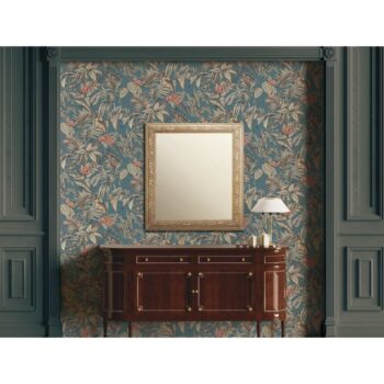DUTCH WALLCOVERINGS zidna tapeta Bird-of-Paradise plava