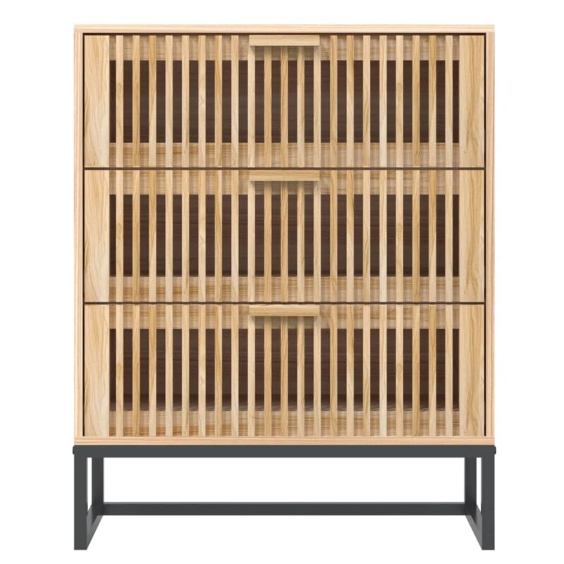 Komoda 60 x 30 x 75 cm od konstruiranog drva - Slika 4