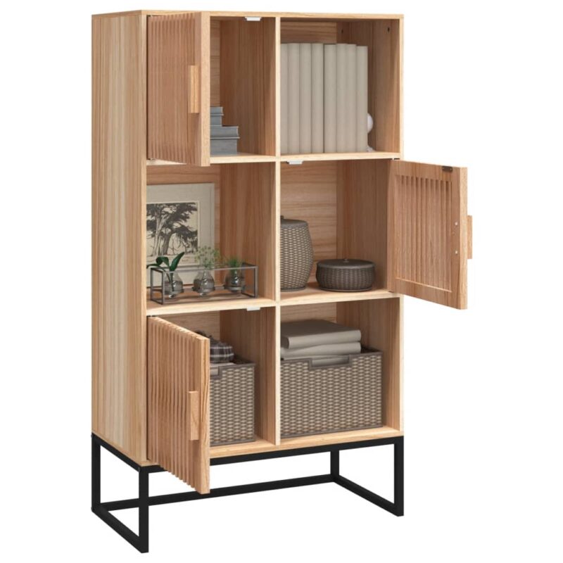 Visoka komoda 70 x 35 x 125 cm od konstruiranog drva - Slika 3