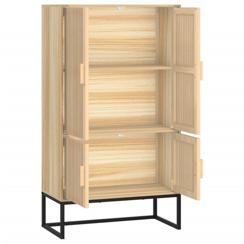 Visoka komoda 70 x 35 x 125 cm od konstruiranog drva - Slika 4