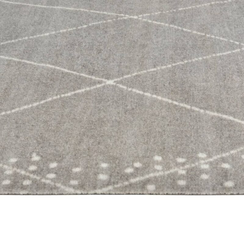 Kuhinjski tepih perivi s uzorkom rombova 60 x 300 cm baršunasti - Slika 4
