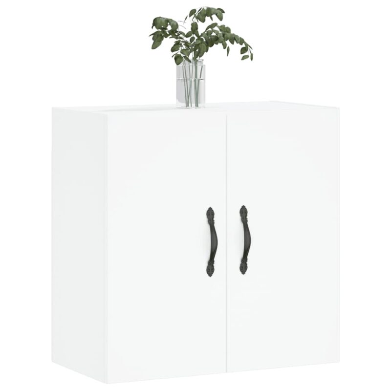 Zidni ormarić bijeli 60 x 31 x 60 cm od konstruiranog drva - Slika 3