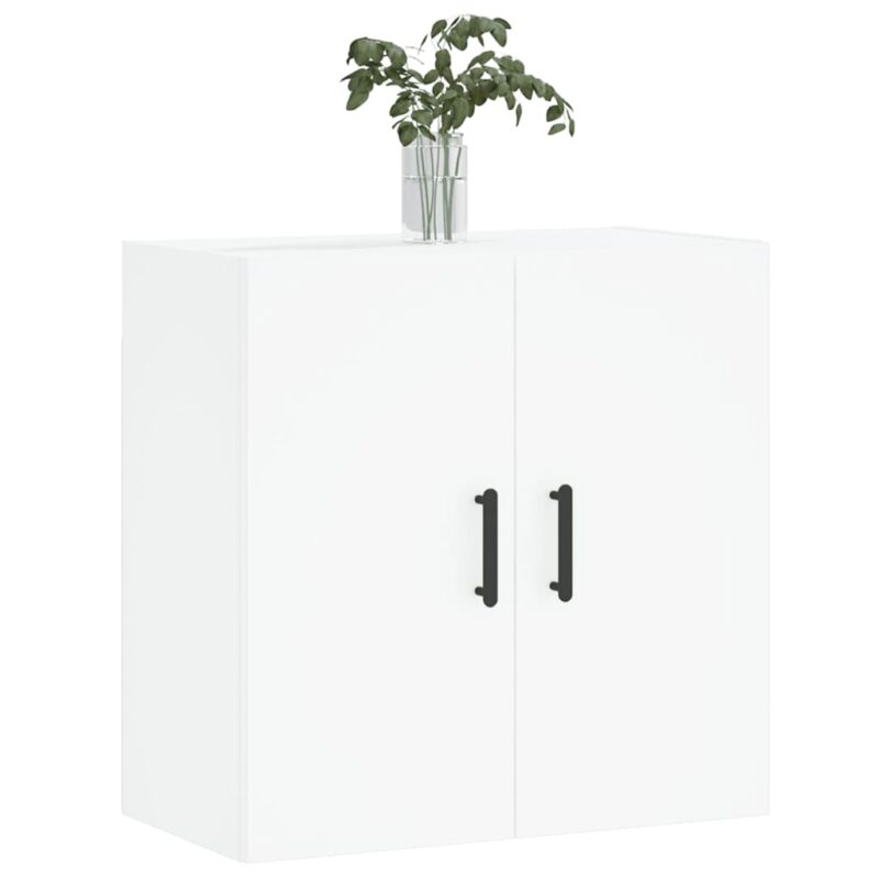 Zidni ormarić bijeli 60 x 31 x 60 cm od konstruiranog drva - Slika 3