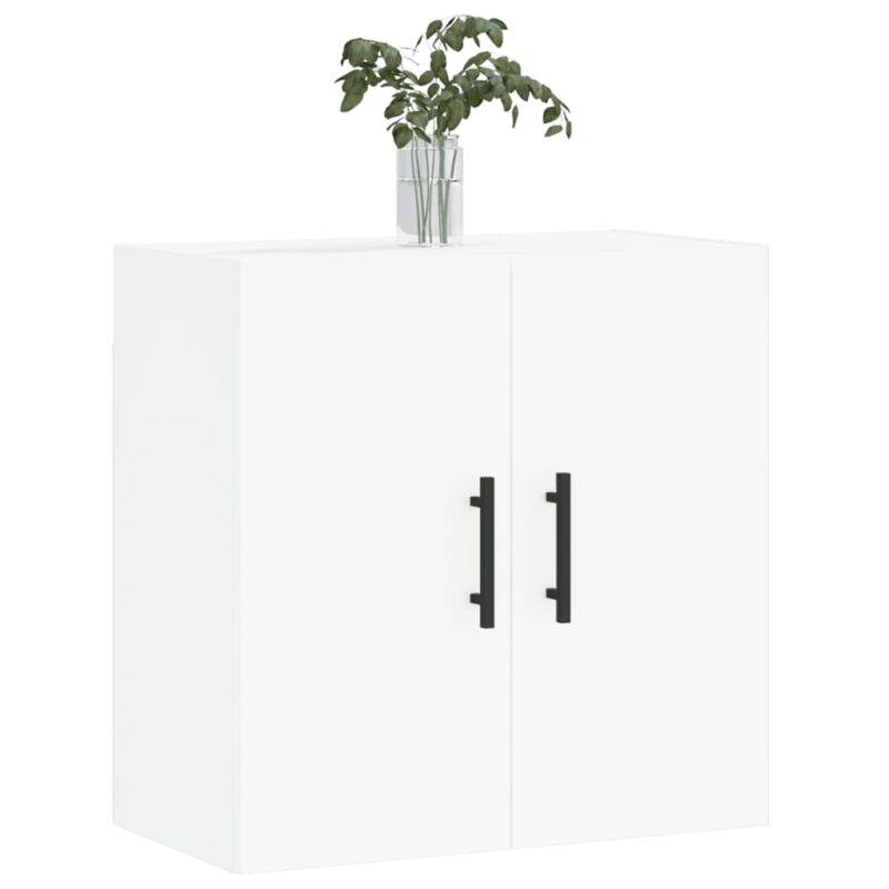 Zidni ormarić bijeli 60 x 31 x 60 cm od konstruiranog drva - Slika 3