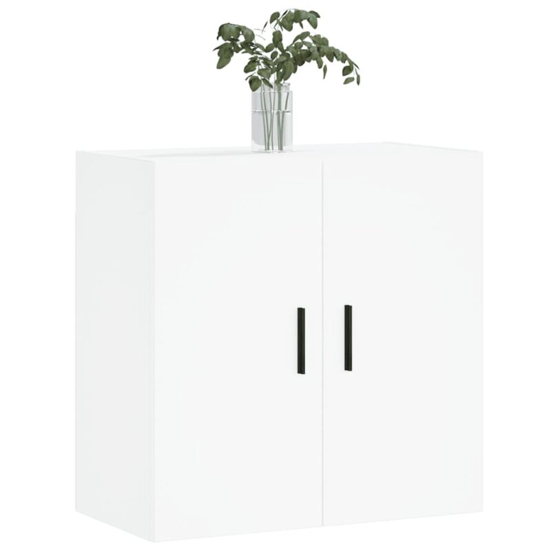 Zidni ormarić bijeli 60 x 31 x 60 cm od konstruiranog drva - Slika 3