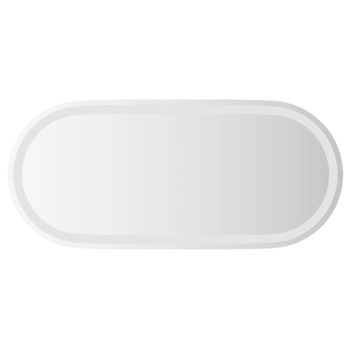 LED kupaonsko ogledalo 80 x 35 cm ovalno