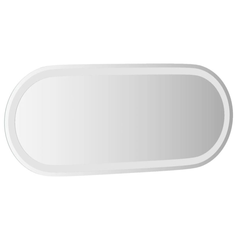 LED kupaonsko ogledalo 90 x 40 cm ovalno - Slika 4