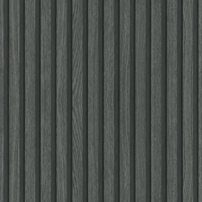 Noordwand zidna tapeta Botanica Wooden Slats crno-siva