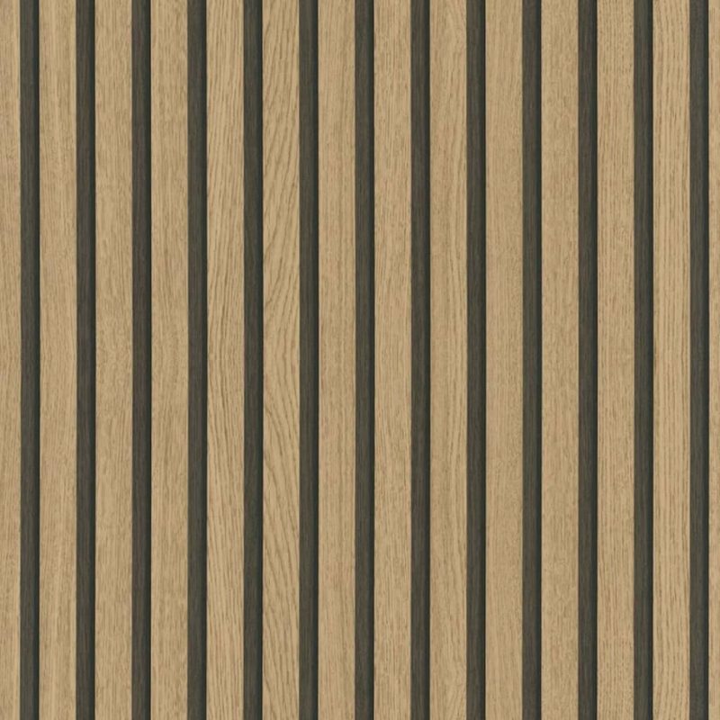 Noordwand zidna tapeta Botanica Wooden Slats smeđa i boja hrasta