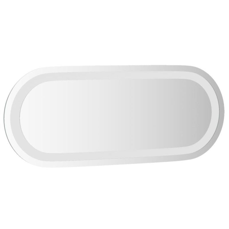 LED kupaonsko ogledalo 50x20 cm ovalno - Slika 3