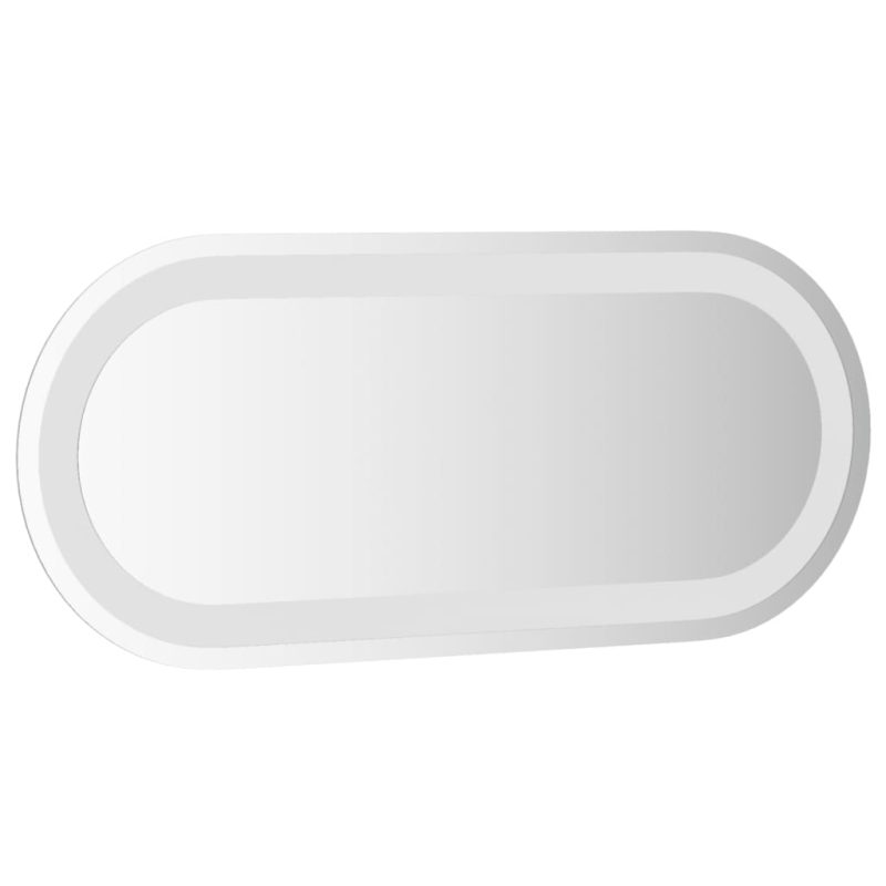 LED kupaonsko ogledalo 60x25 cm ovalno - Slika 4