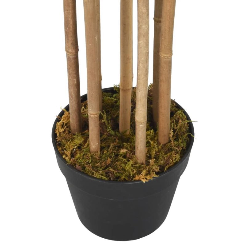 Umjetno stablo bambusa 500 listova 80 cm zeleno - Slika 3