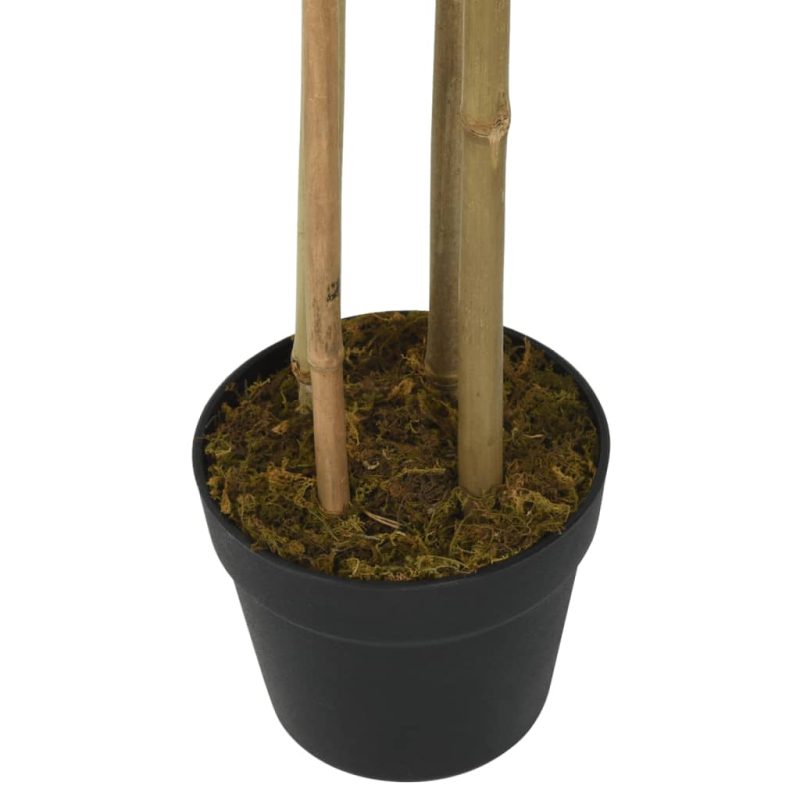 Umjetno stablo bambusa 760 listova 120 cm zeleno - Slika 3