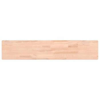 Zidna polica 100x20x4 cm od masivne bukovine
